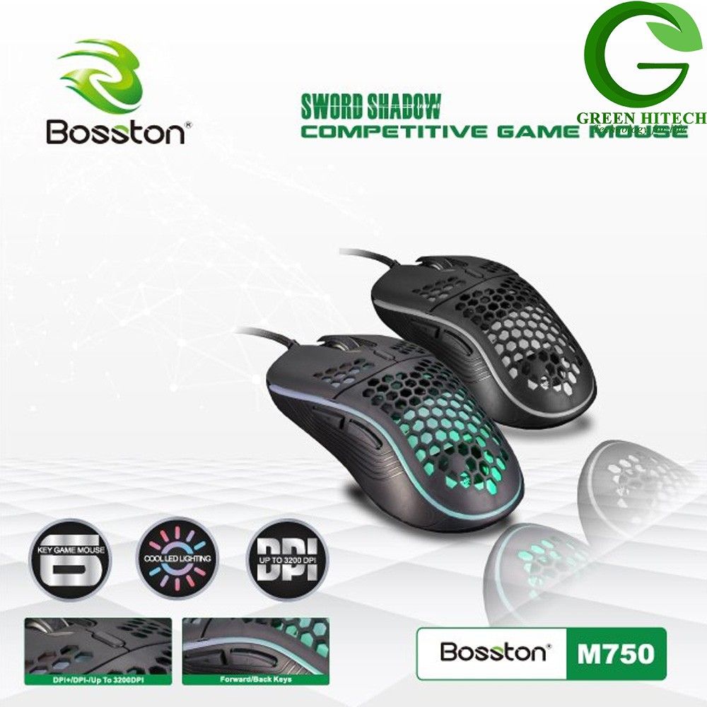 Chuột Gaming Bosston M750 Game LED